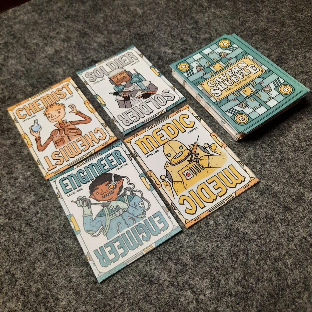 Cavern Shuffle: Peril on the Planet